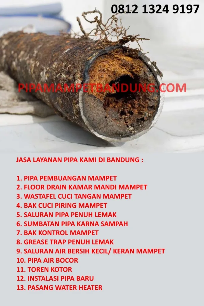 layanan tukang pipa mampet bandung