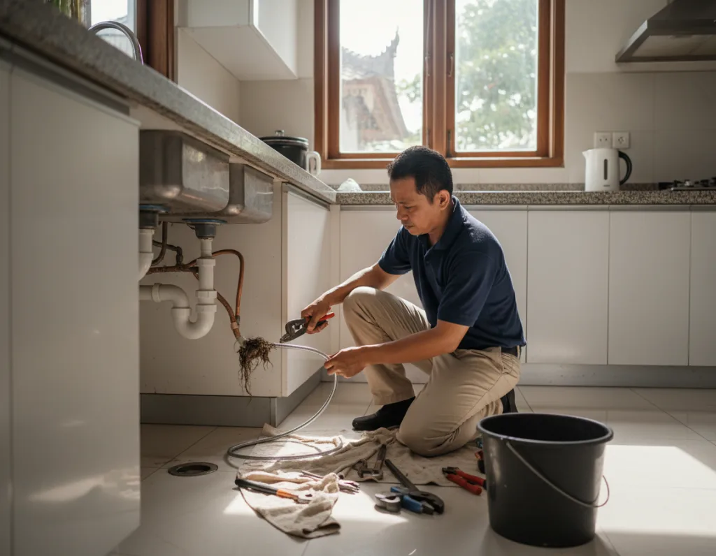 penanganan pipa mampet Bandung